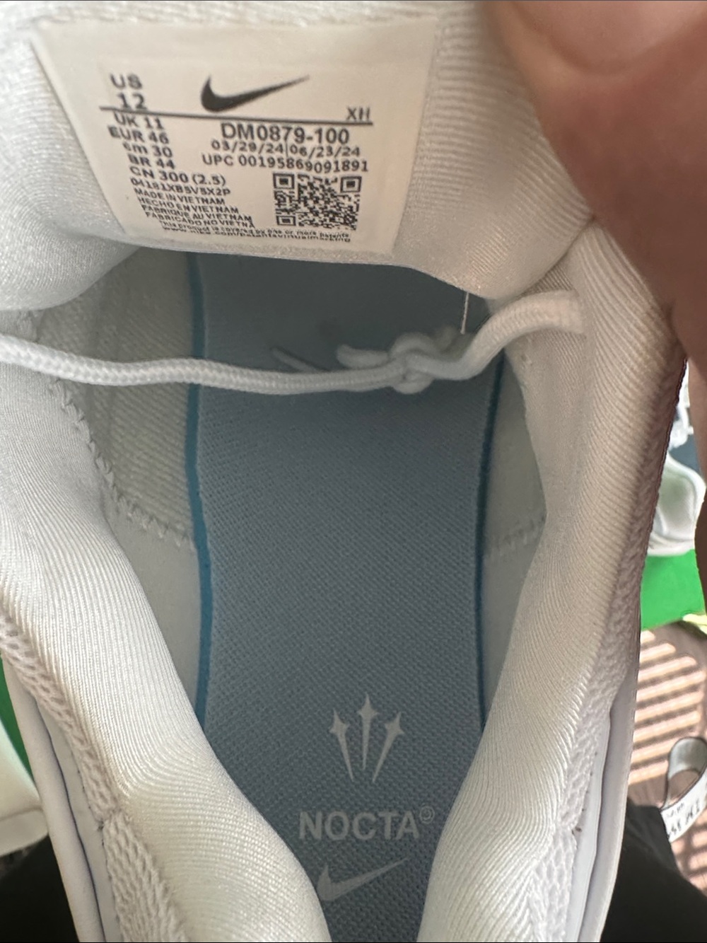 New! the Nike NOCTA Glide "Triple White" Concepts - Picture 9 of 9